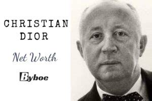 christian dior se net worth|christian dior net worth 2023.